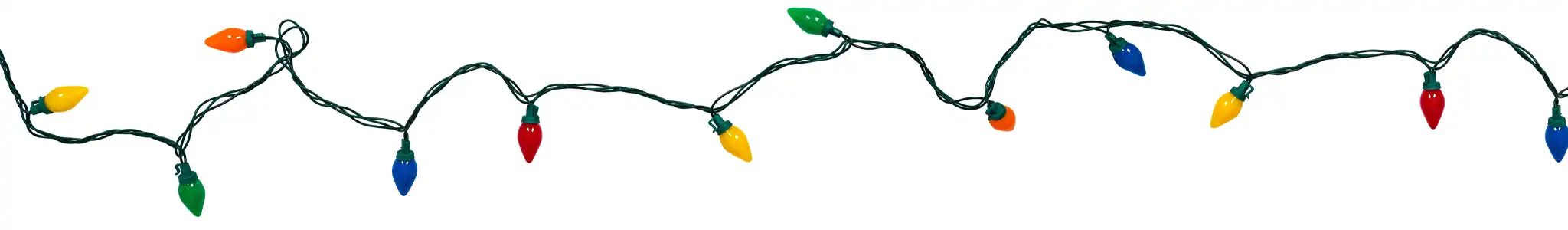 String of Christmas lights