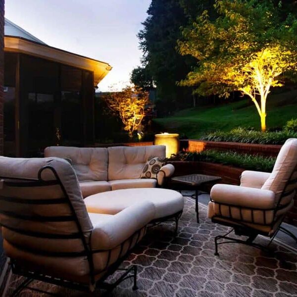 Landscape lighting and design in franklin tennessee